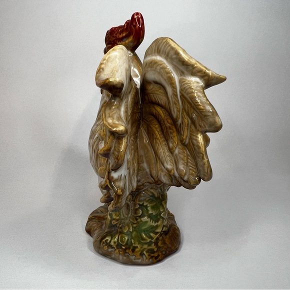 Hen & Rooster Decorative Ceramic Figures 6-6.5” Unbranded - Picture 7 of 14